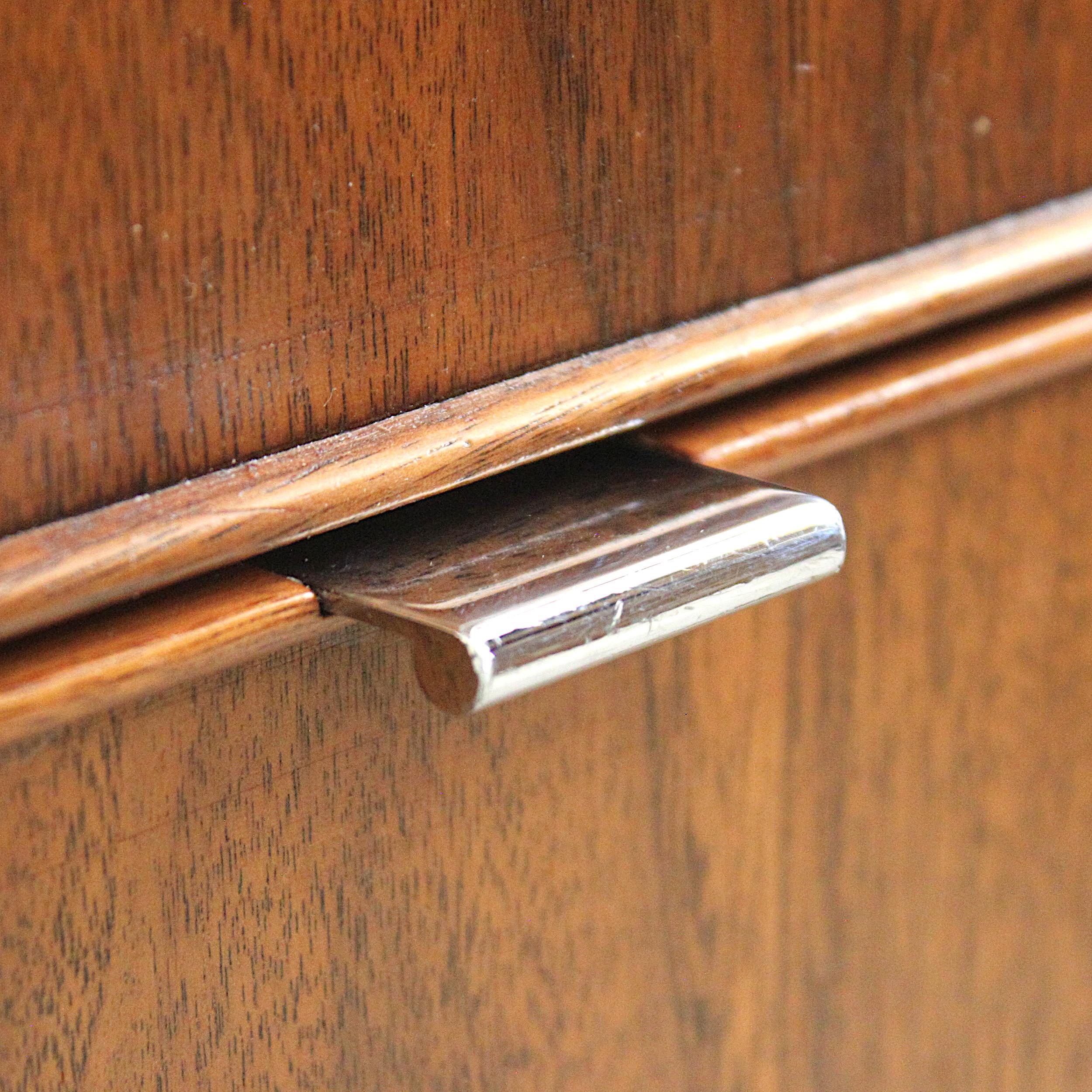 Mid-Century Modern Walnut Credenza by Stow Davis 2