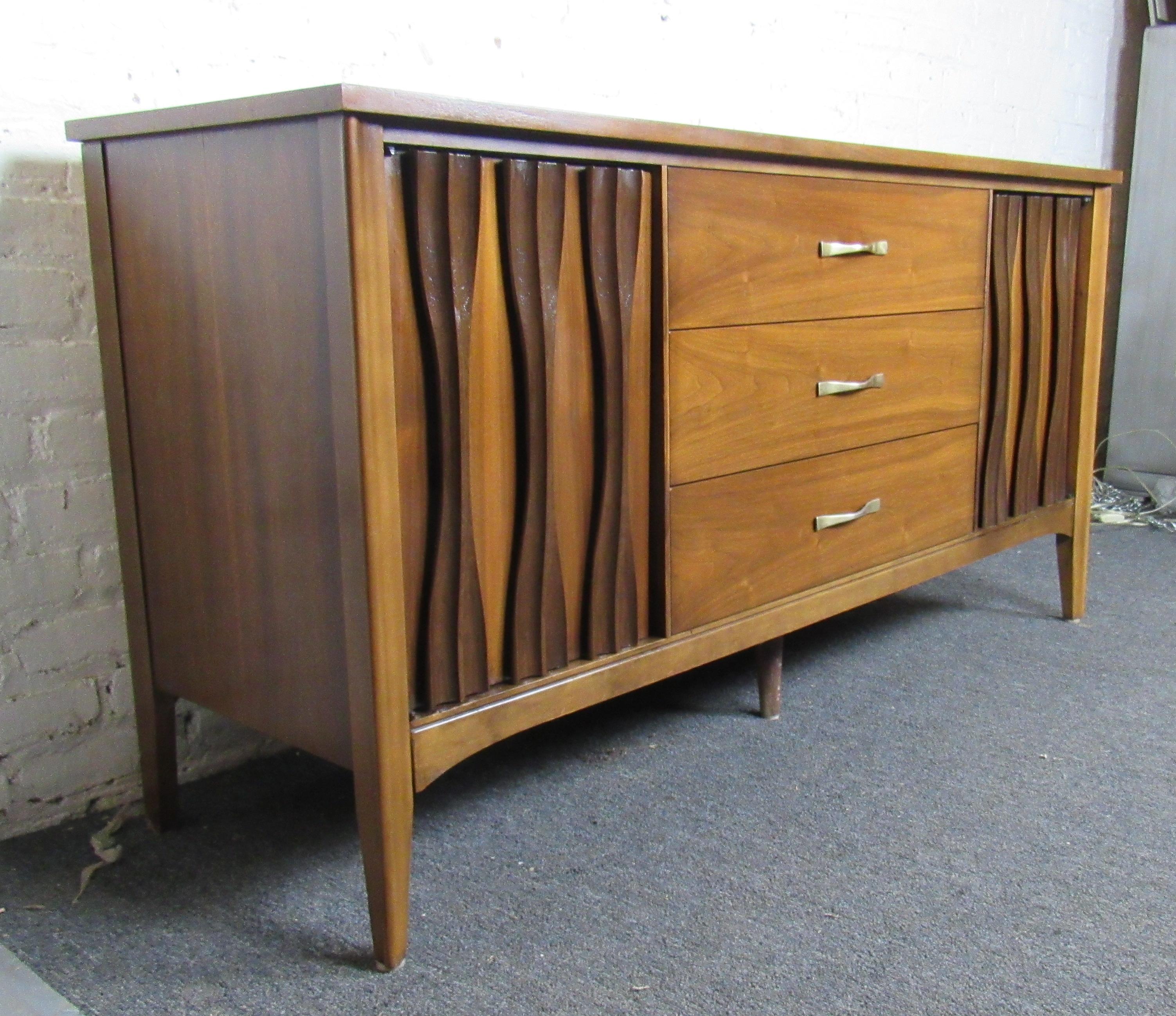 Mid-20th Century Mid-Century Modern Walnut Credenza