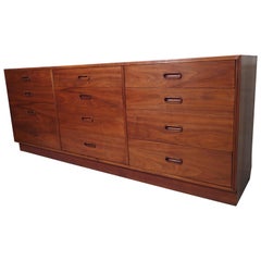 Mid-Century Modern Walnut Credenza