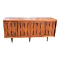 Mid-Century Modern Walnut Credenza