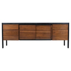 1960's Mid-Century Modern Walnut Credenza