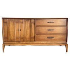 Mid Century Modern Walnut Credenza