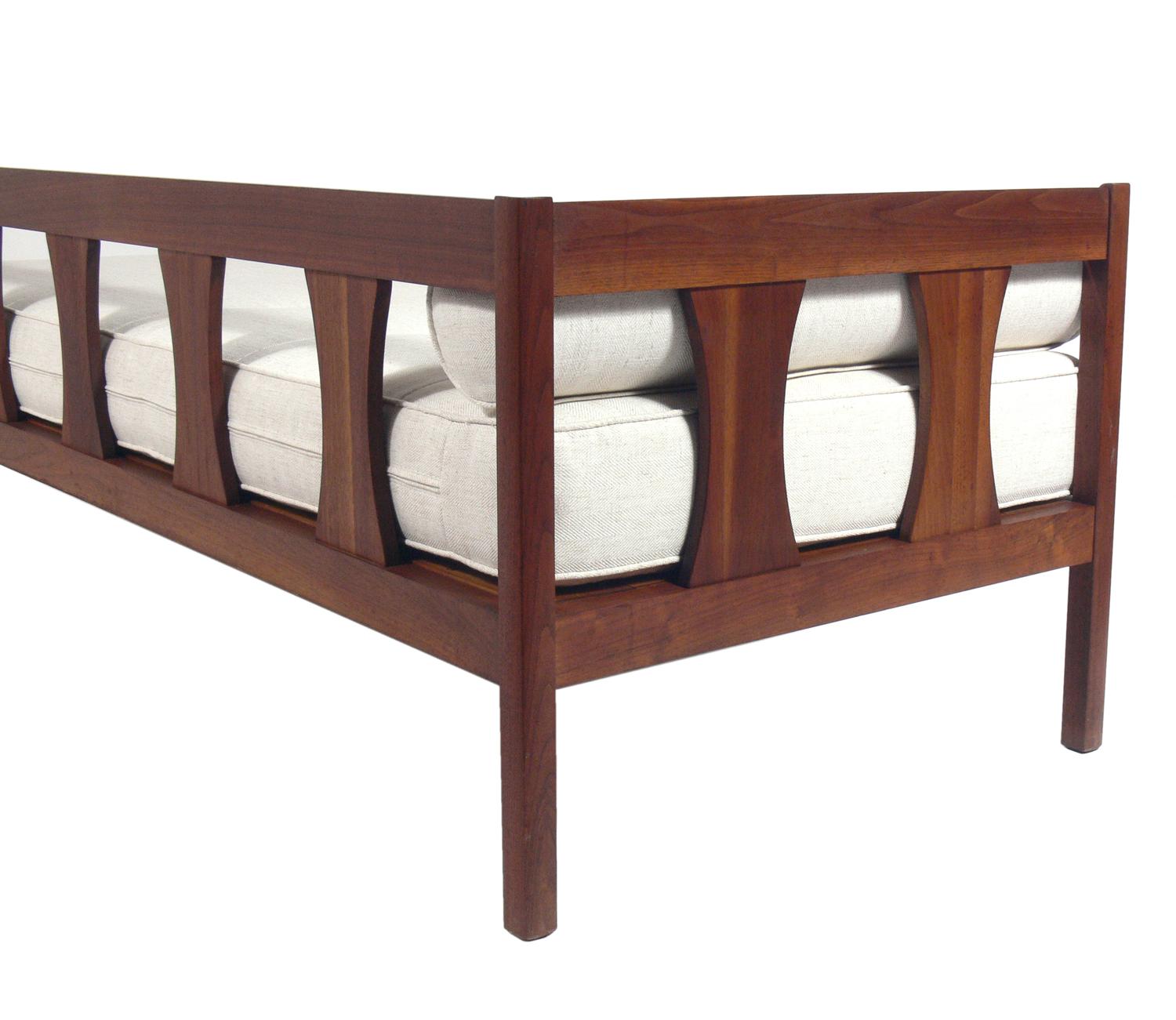 MidCentury Modern Walnut Daybed at 1stDibs midcentury modern daybed, nearby furniture stores