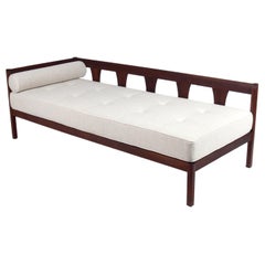 Mid-Century Modern Walnut Daybed 