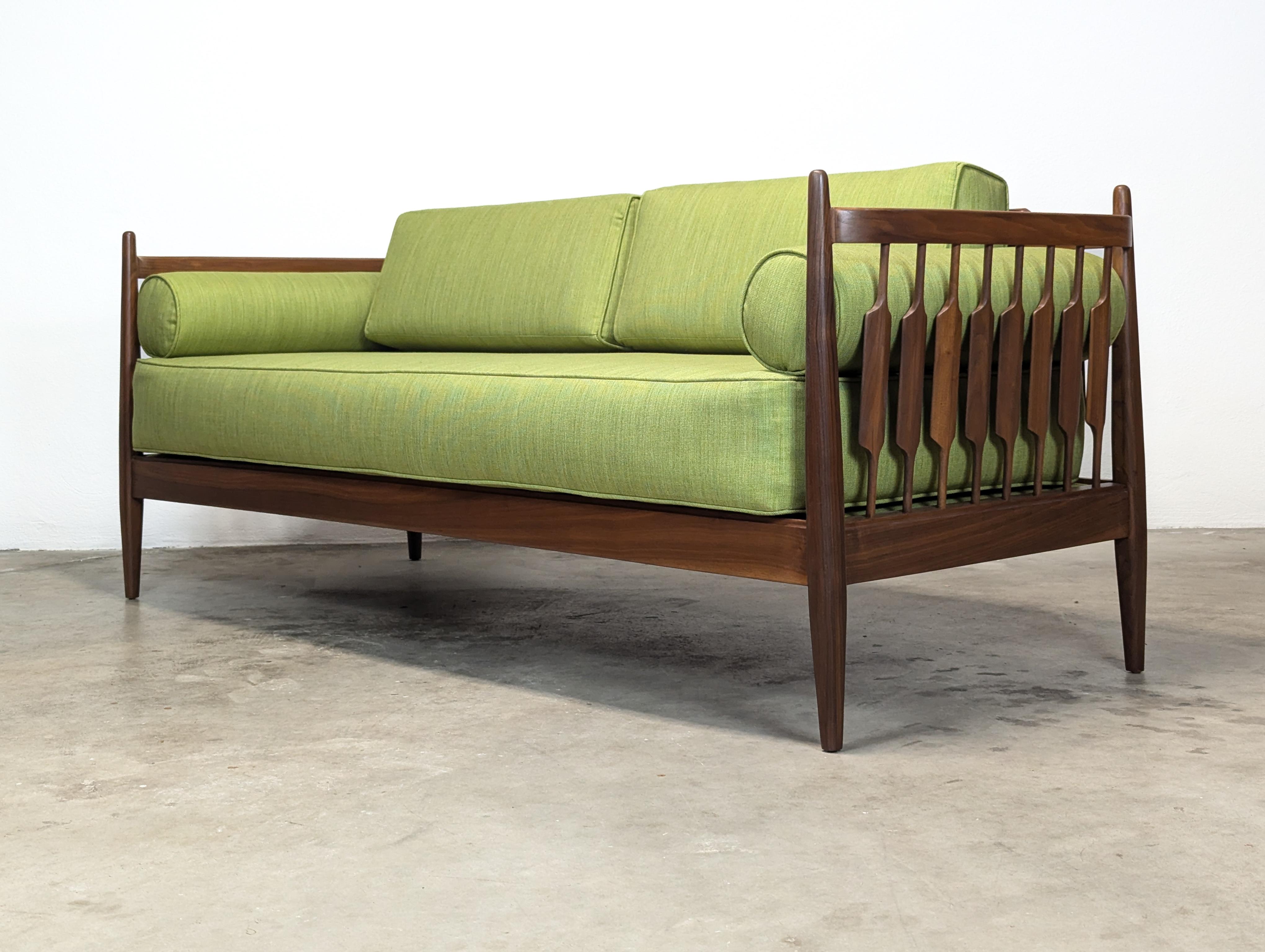 Mid Century Modern Walnut Declaration Daybed by Kipp Stewart for Drexel, 1963 3