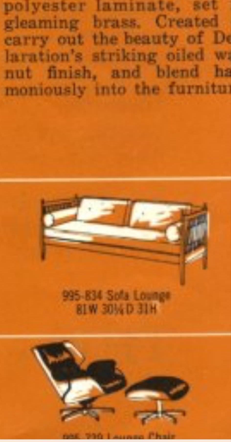 Mid Century Modern Walnut Declaration Daybed by Kipp Stewart for Drexel, 1963 4
