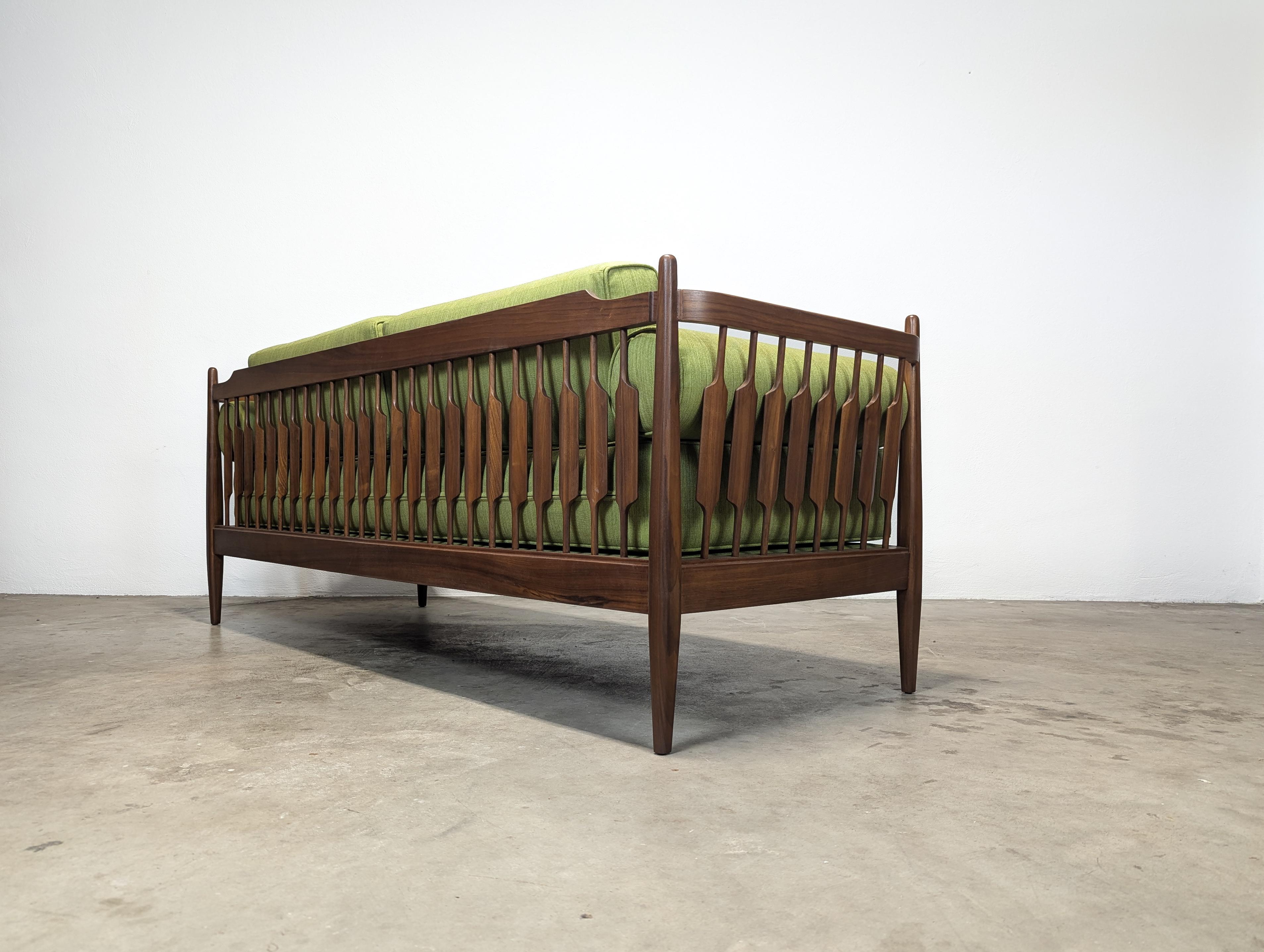American Mid Century Modern Walnut Declaration Daybed by Kipp Stewart for Drexel, 1963