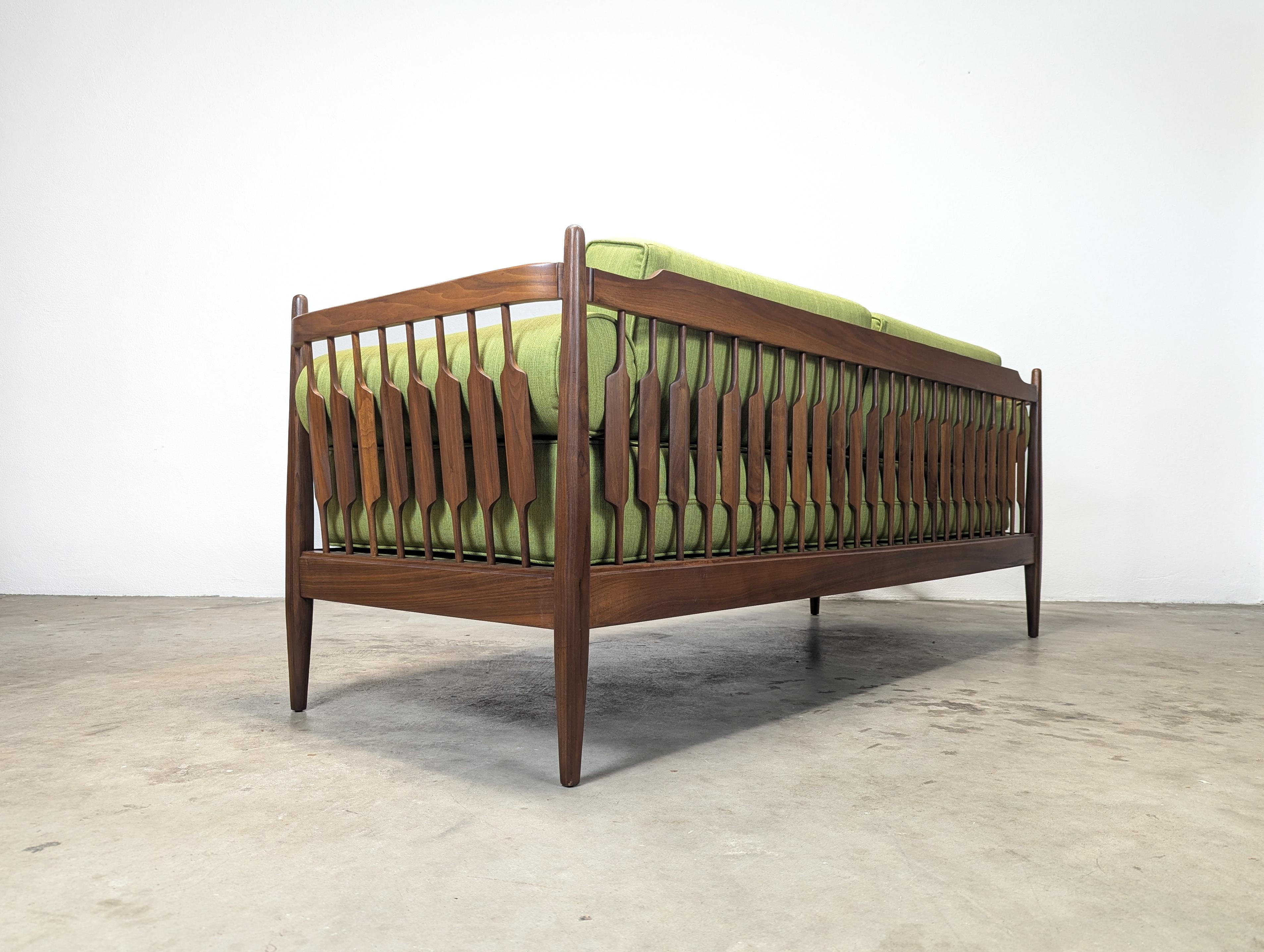 Mid-20th Century Mid Century Modern Walnut Declaration Daybed by Kipp Stewart for Drexel, 1963