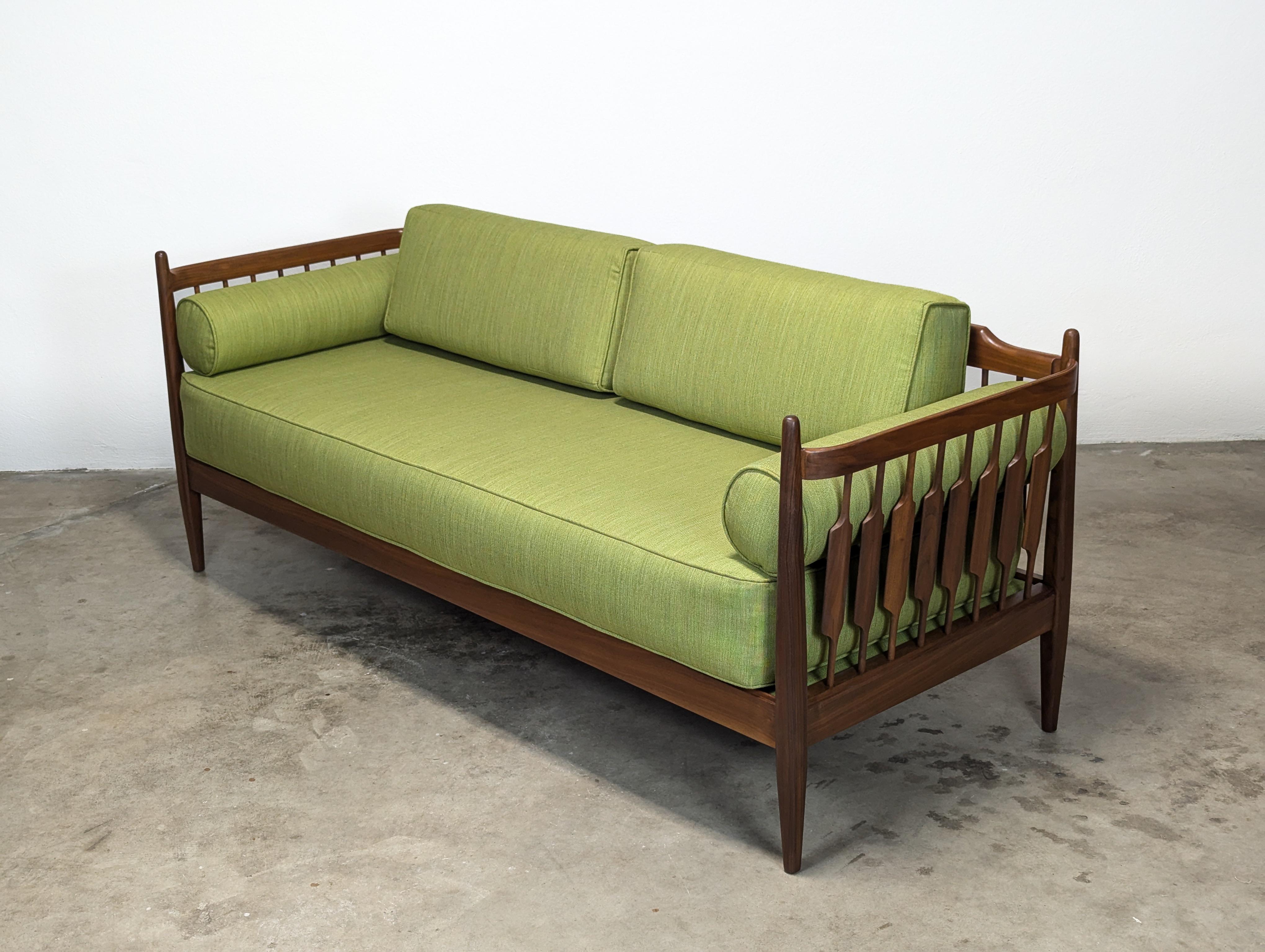 Mid Century Modern Walnut Declaration Daybed by Kipp Stewart for Drexel, 1963 2