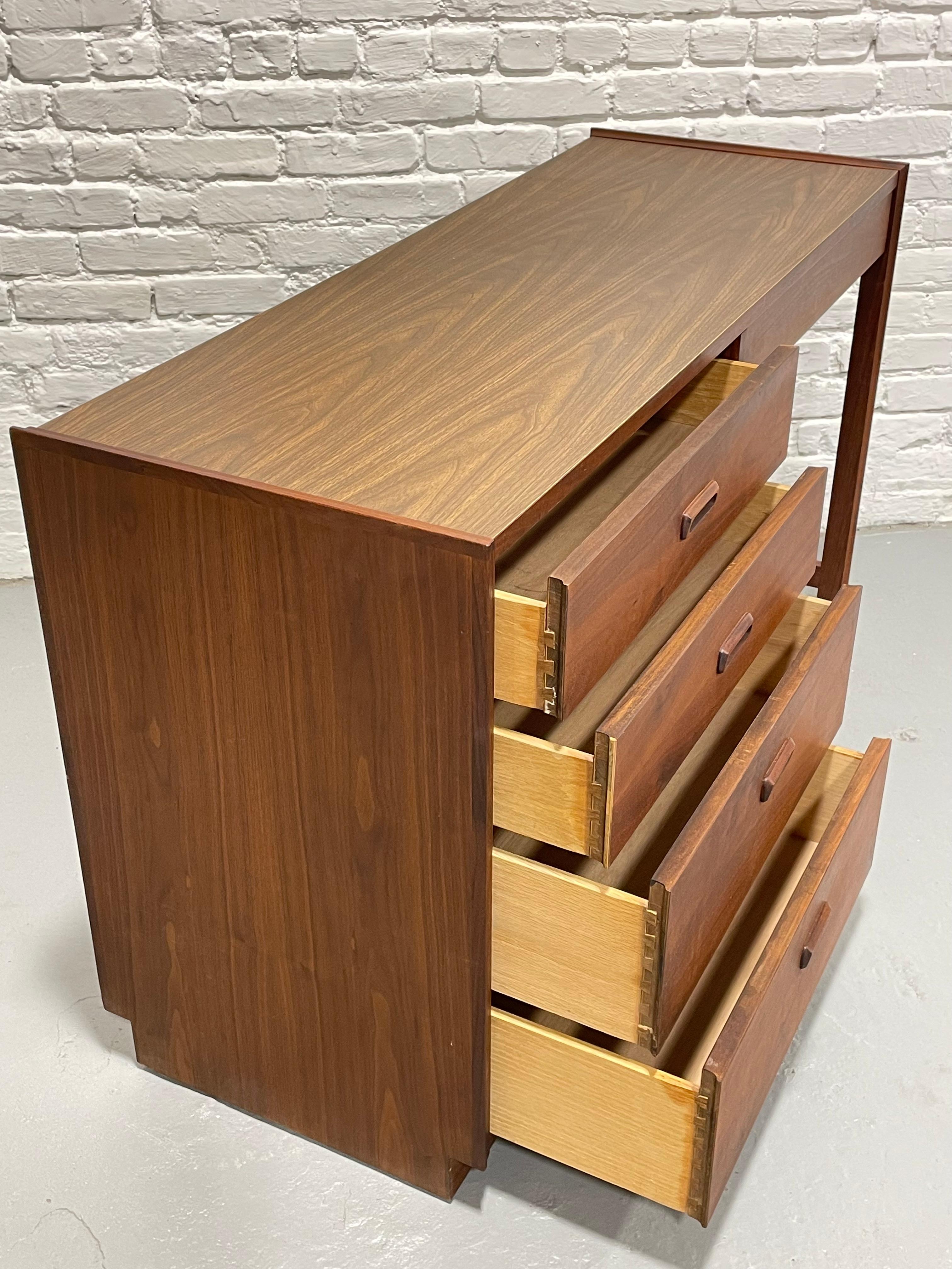Mid Century MODERN WALNUT DESK by Founders Furniture Co., c. 1960's For Sale 9