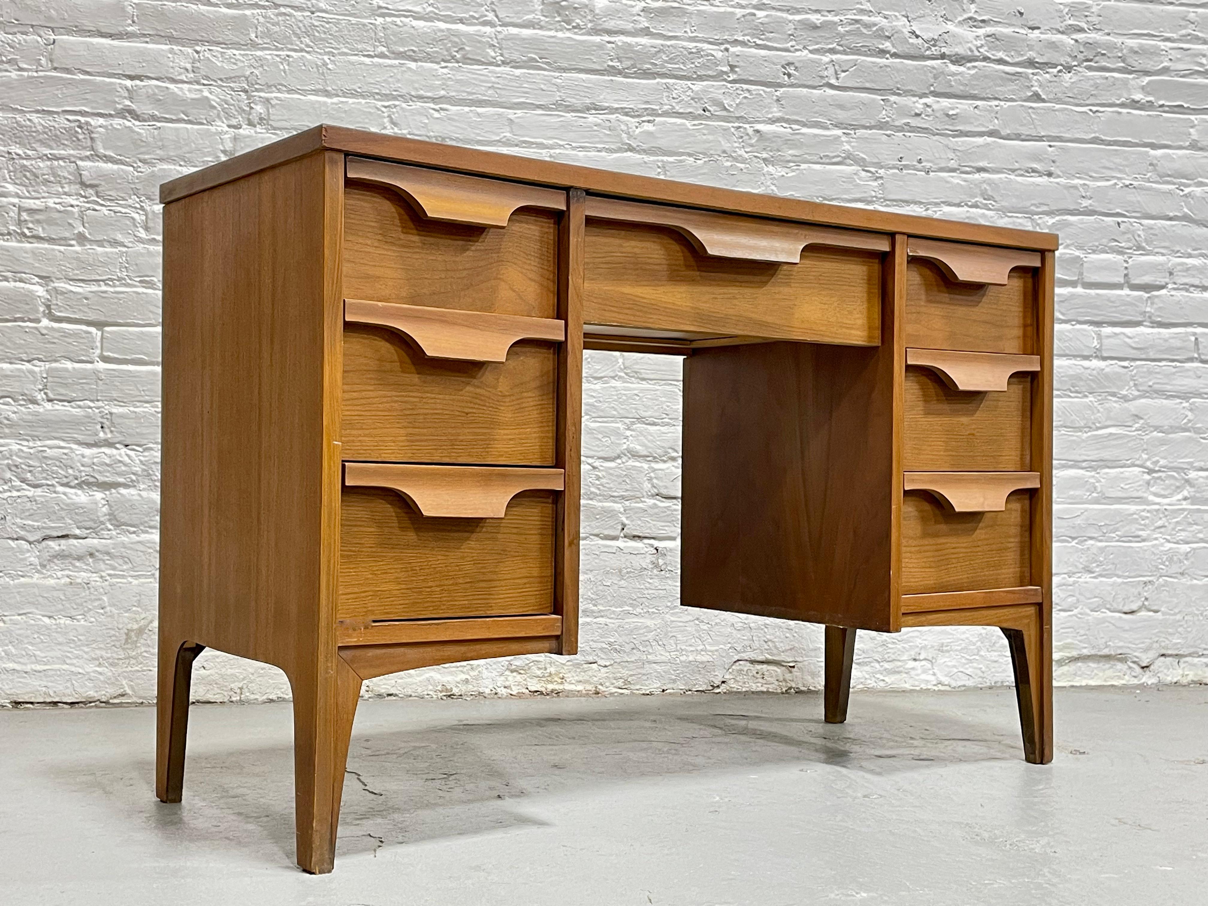 Mid-Century Modern Mid Century MODERN WALNUT DESK by Johnson Carper, c. 1960s