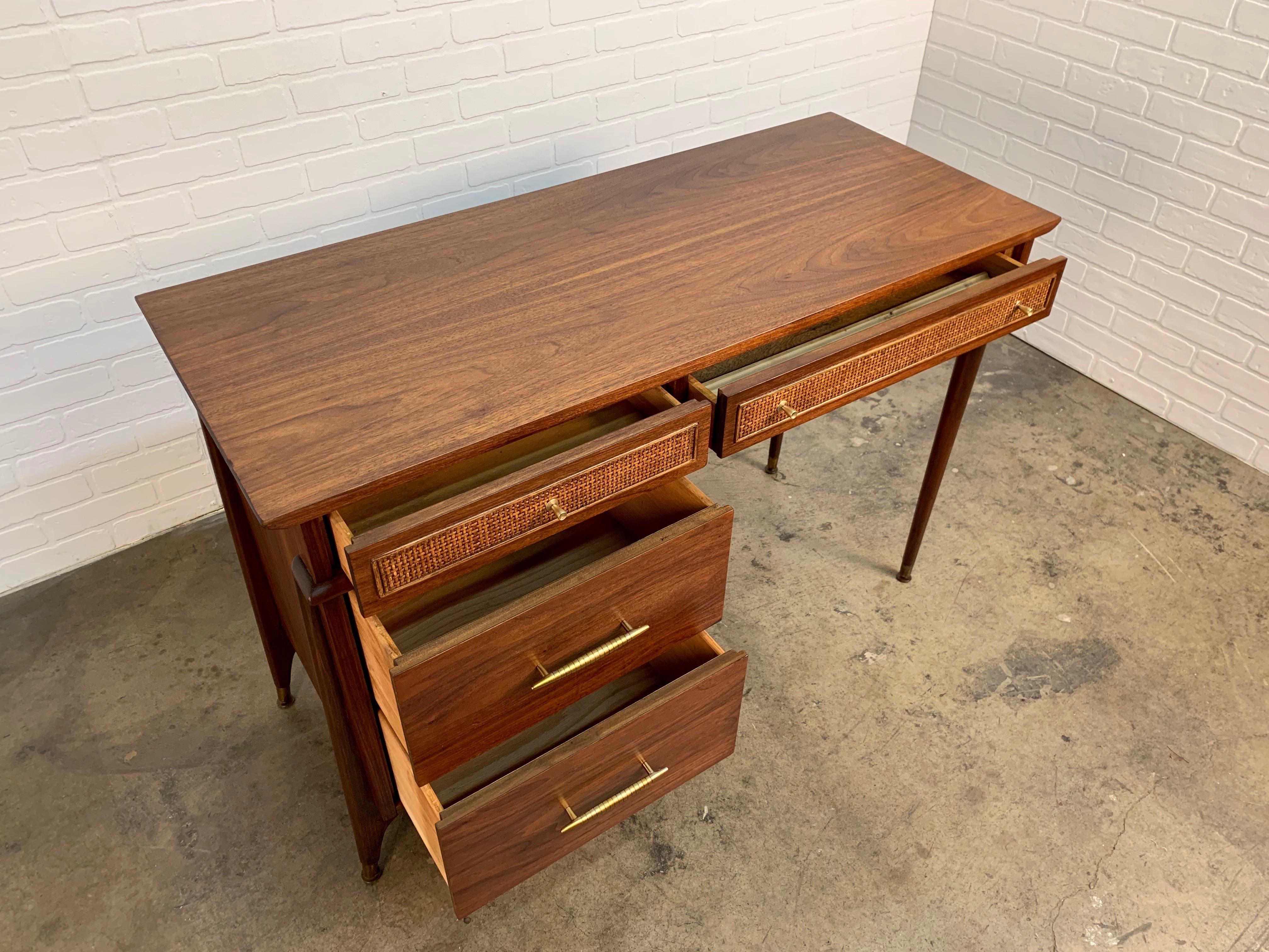 Mid-Century Modern Walnut Desk 4