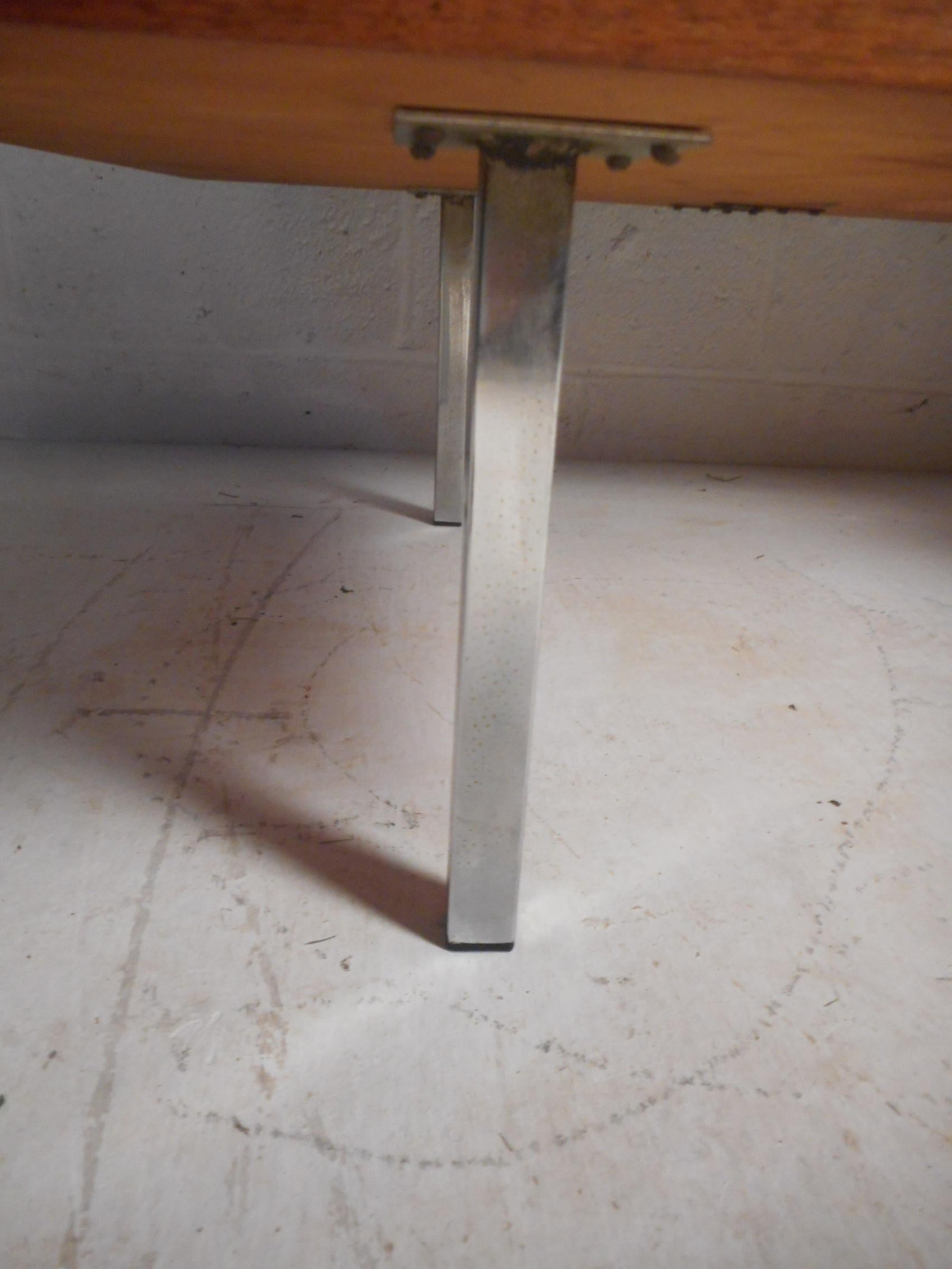 Mid-Century Modern Walnut Desk 6