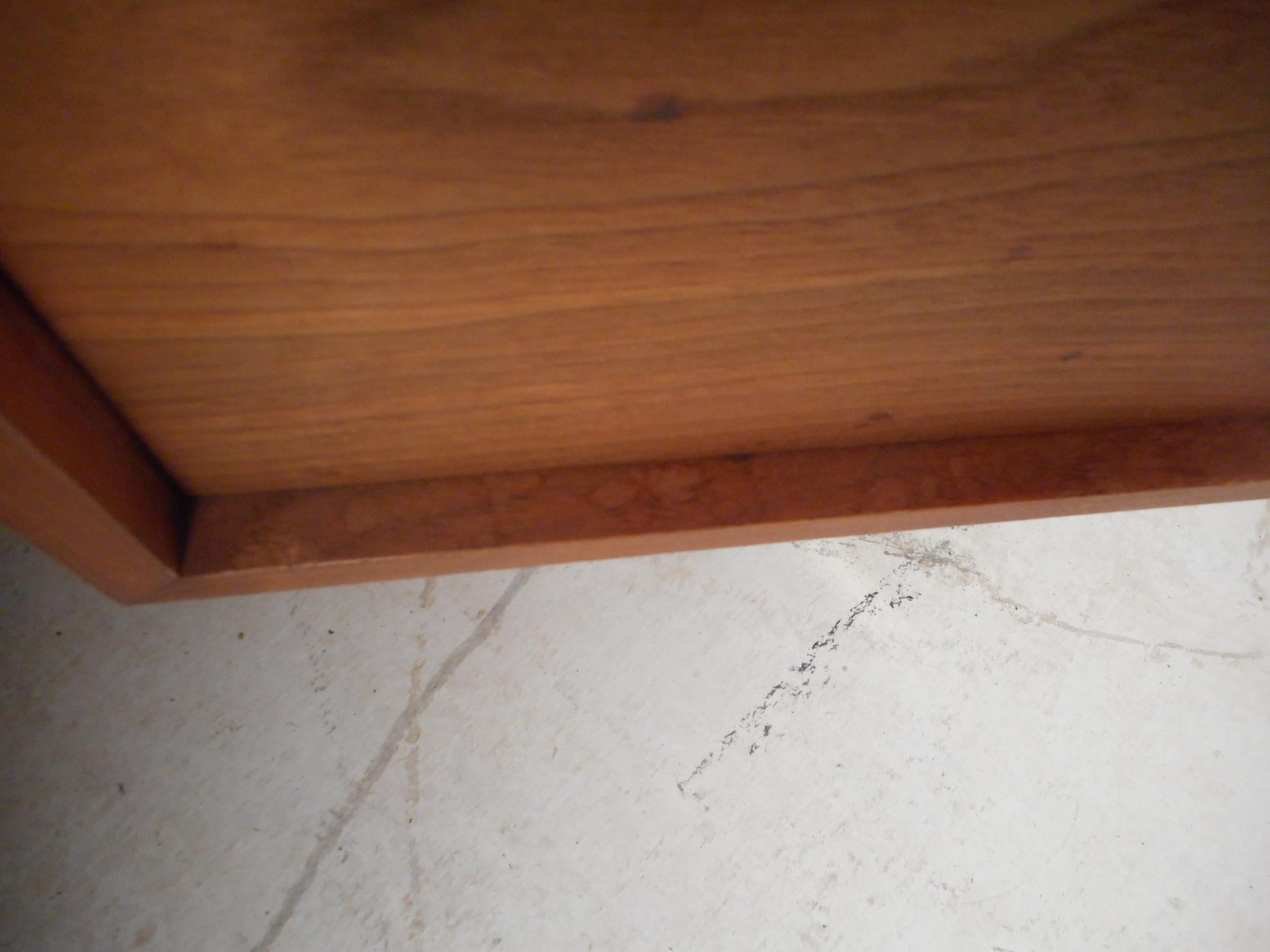 Mid-Century Modern Walnut Desk 10
