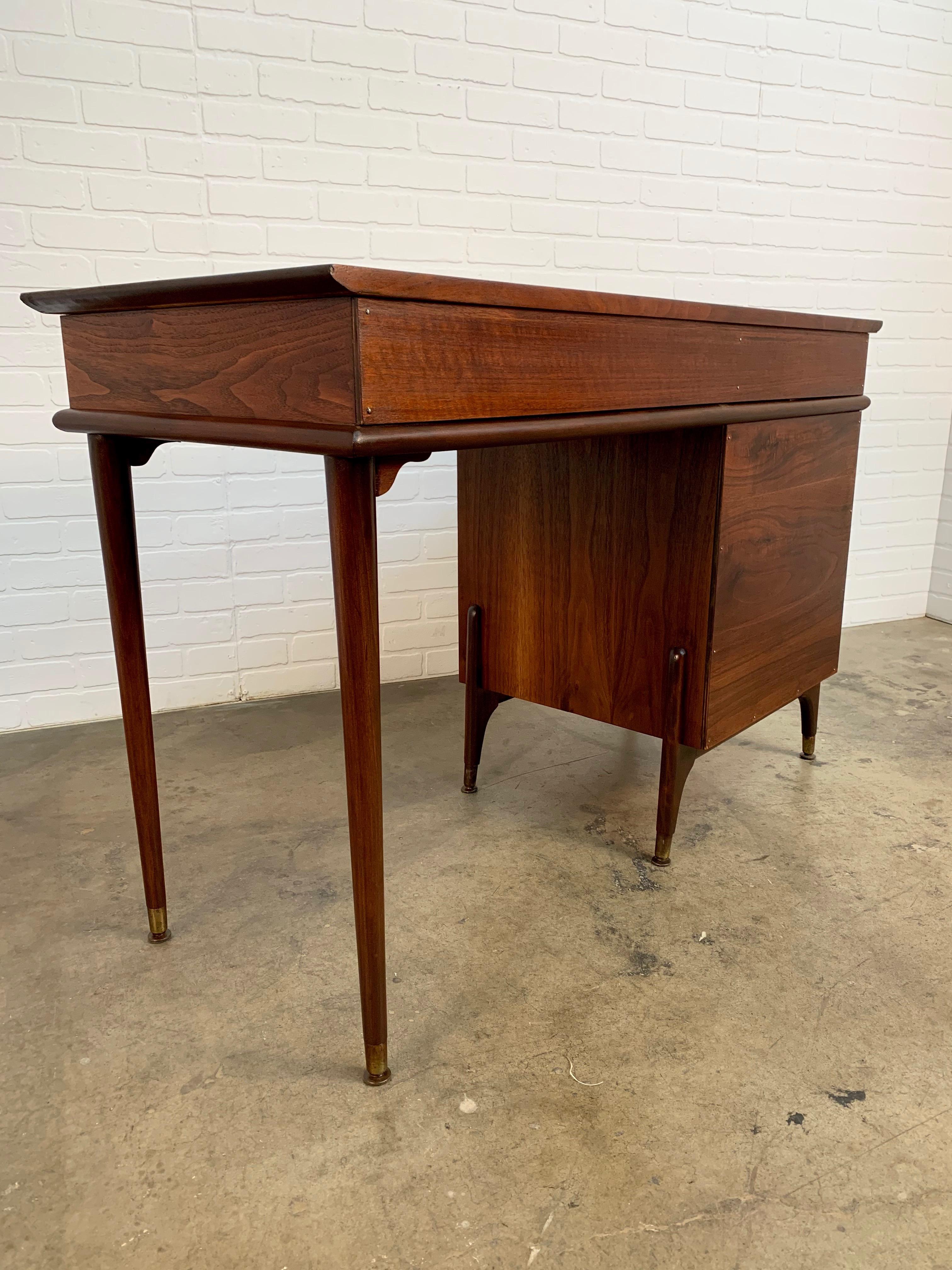 Mid-Century Modern Walnut Desk 10