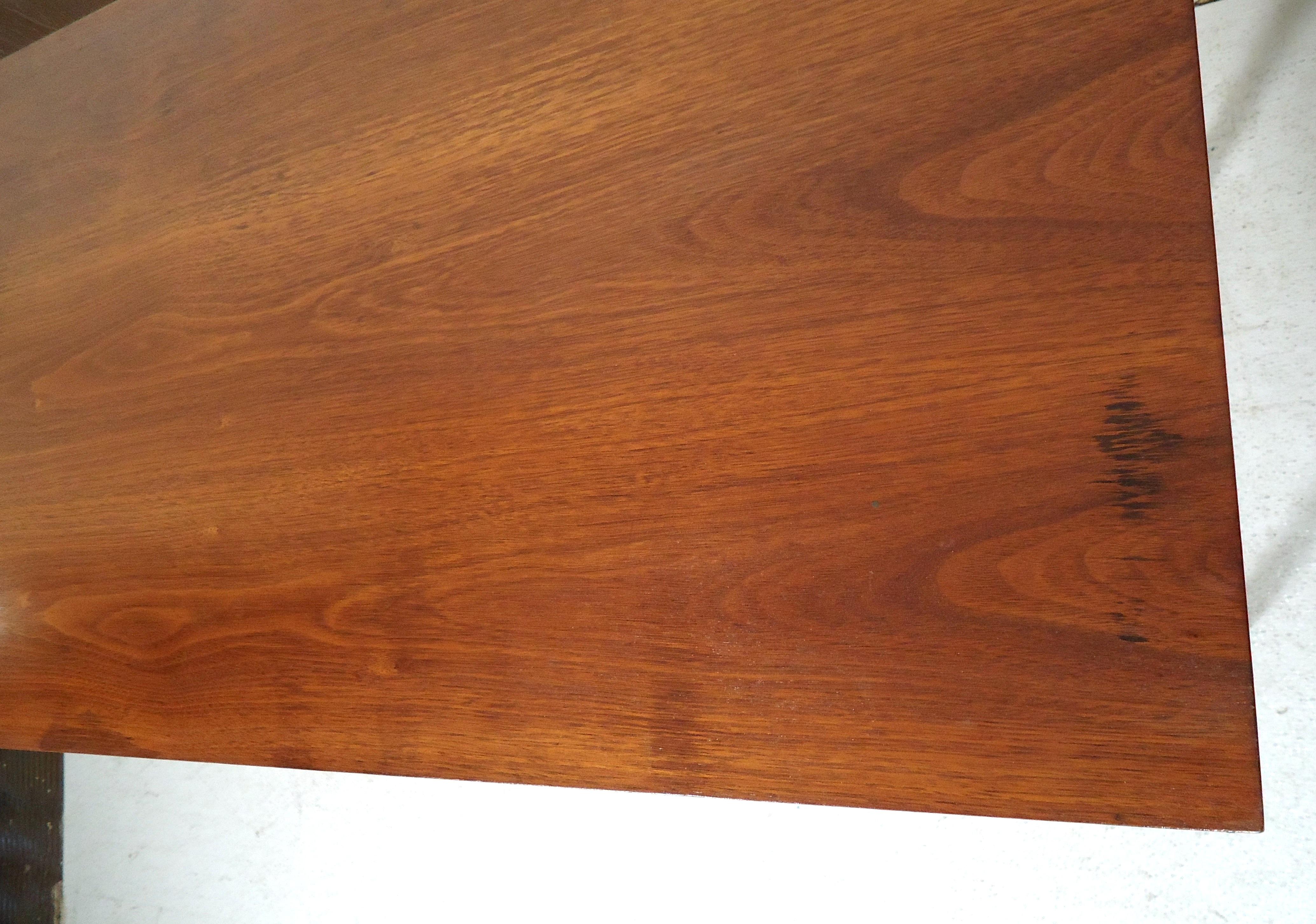 Mid-Century Modern Walnut Desk 1
