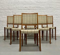 Sedie da pranzo in legno di noce del Mid Century Modern di Svegards - Set di 6, 1960 ca.