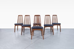 Mid-Century Modern Walnut Dining Chairs