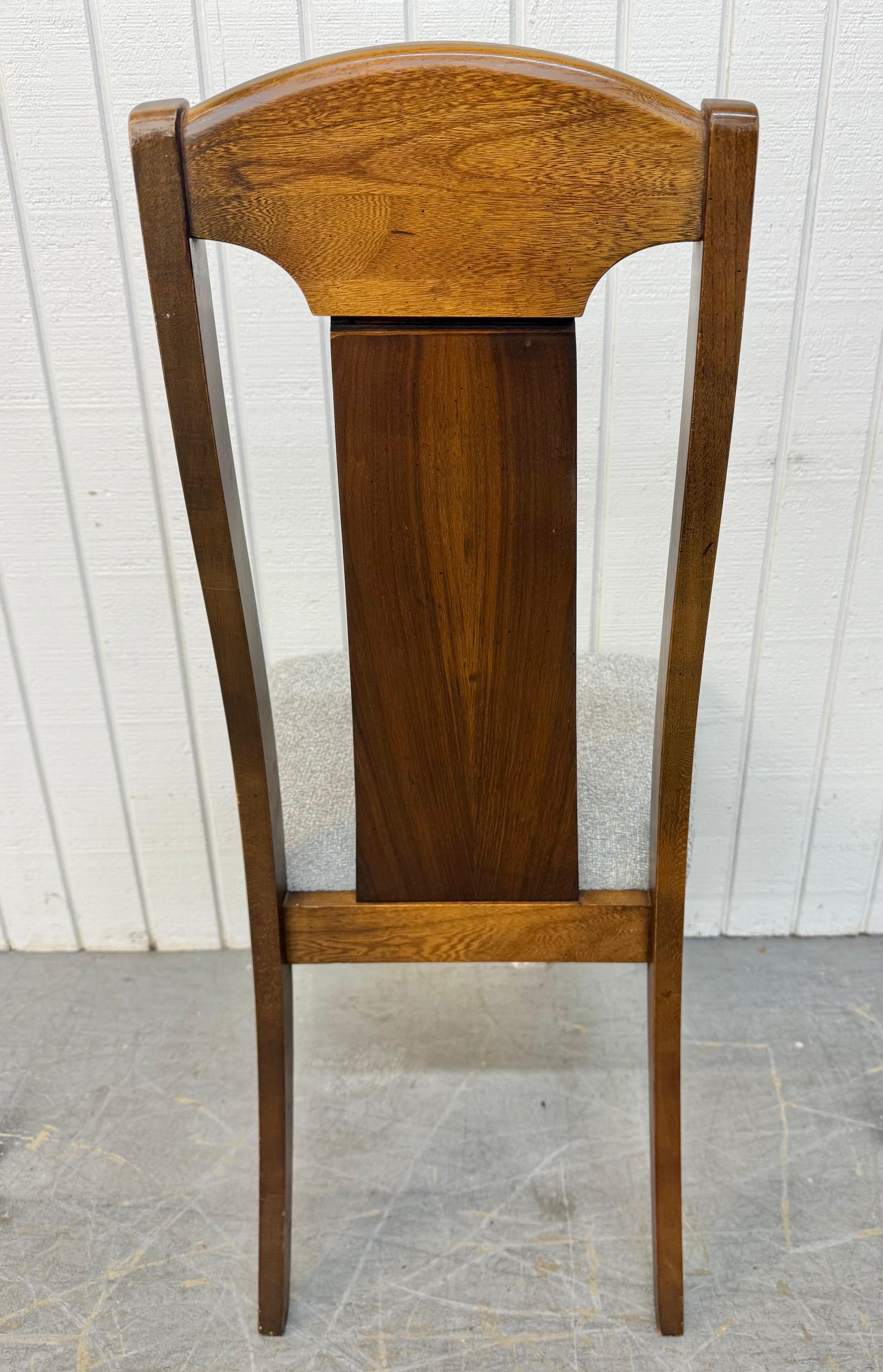 Mid-Century Modern Walnut Dining Chairs - Set of 6 For Sale 3