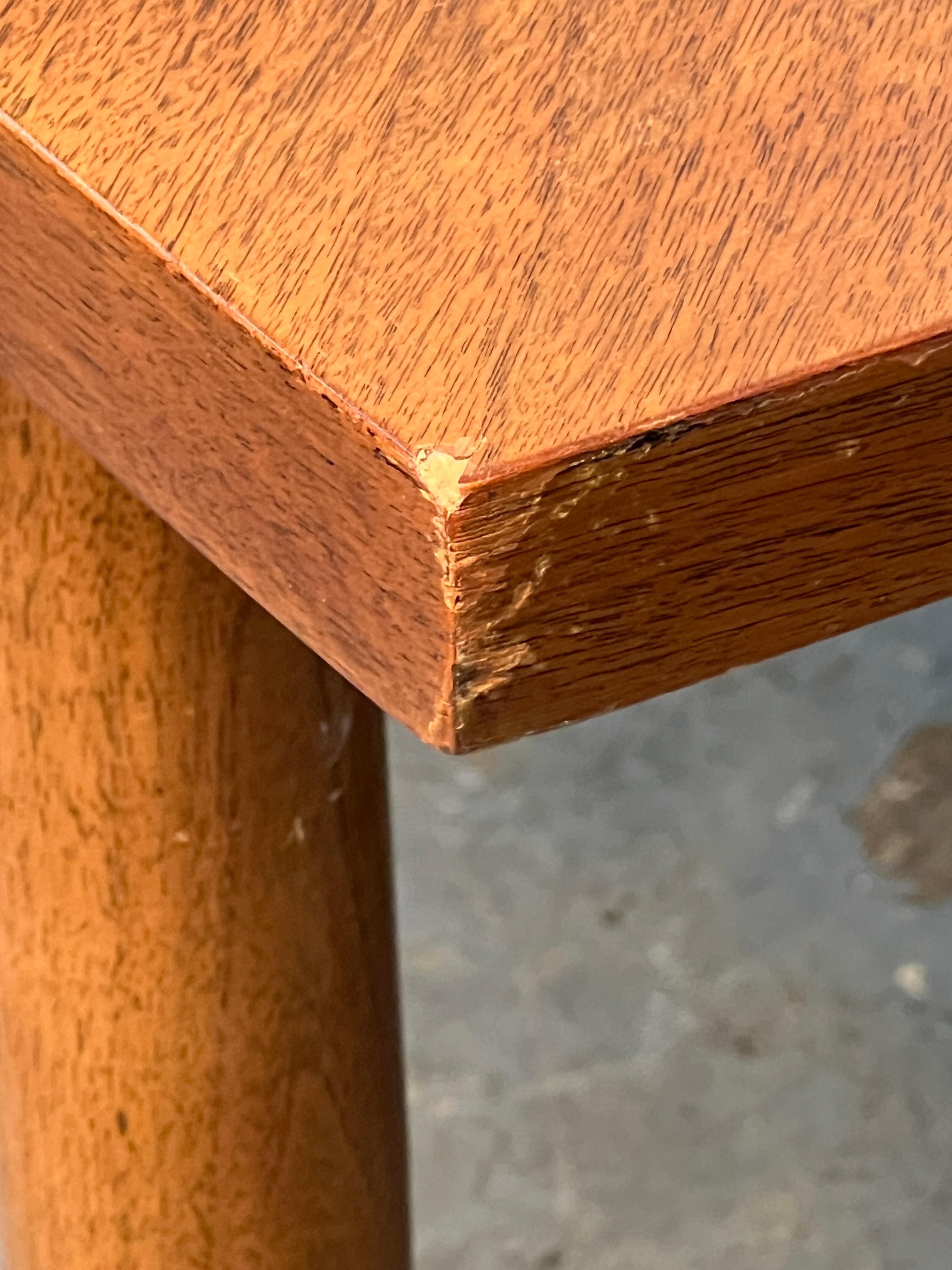 Table à feuilles de salle à manger en noyer moderne du milieu du siècle en vente 6