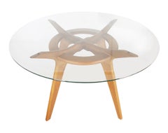 Mid-Century Modern Walnut Dining Set or Card Table by Adrian Pearsall
