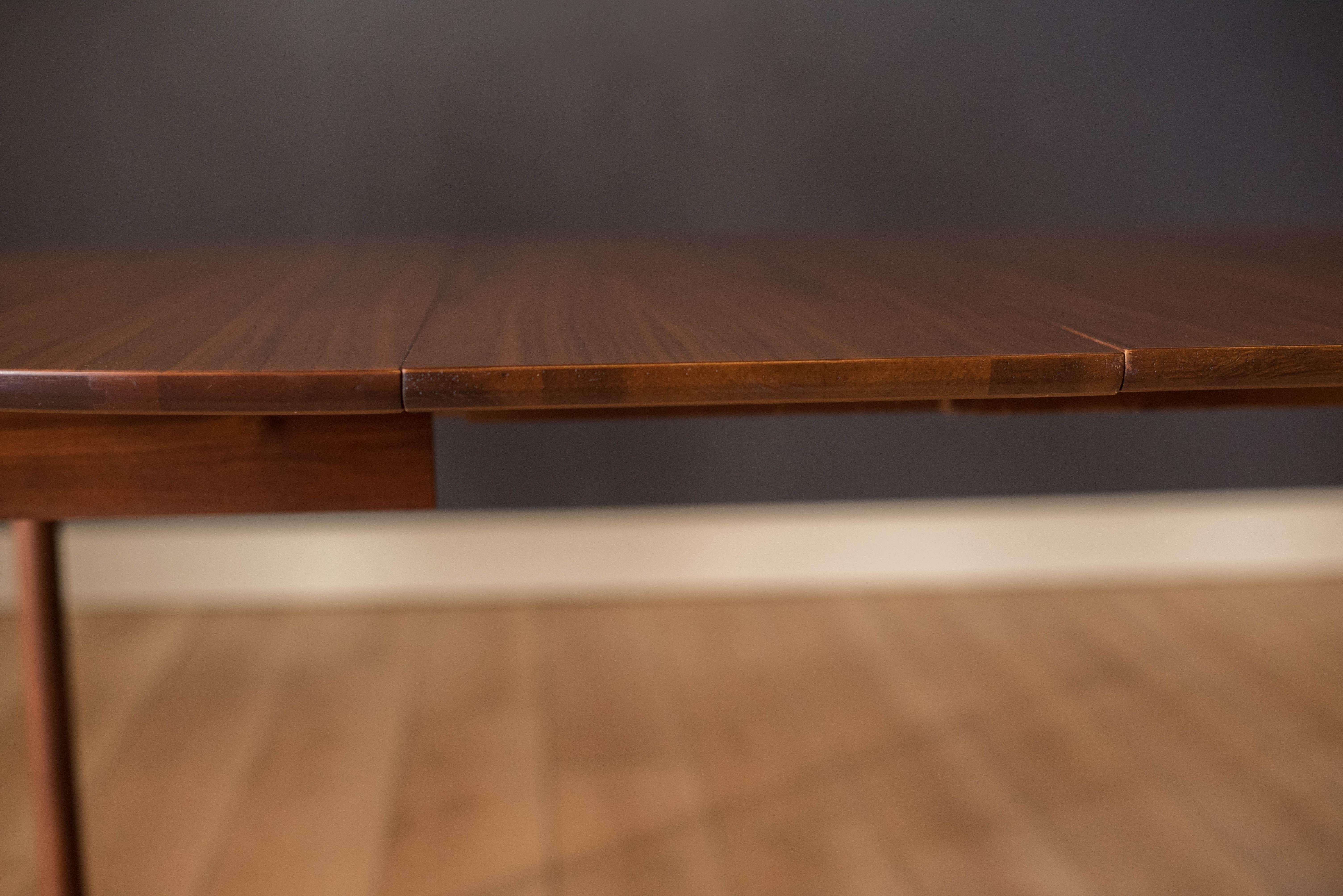 Mid Century Modern Walnut Dining Table by Greta Grossman for Glenn of California 7