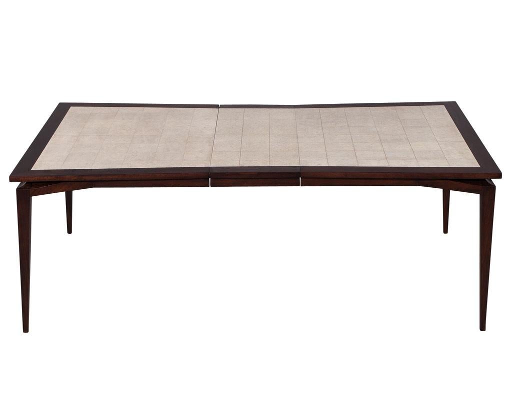 American Mid-Century Modern Walnut Dining Table by Tomlinson Furniture For Sale