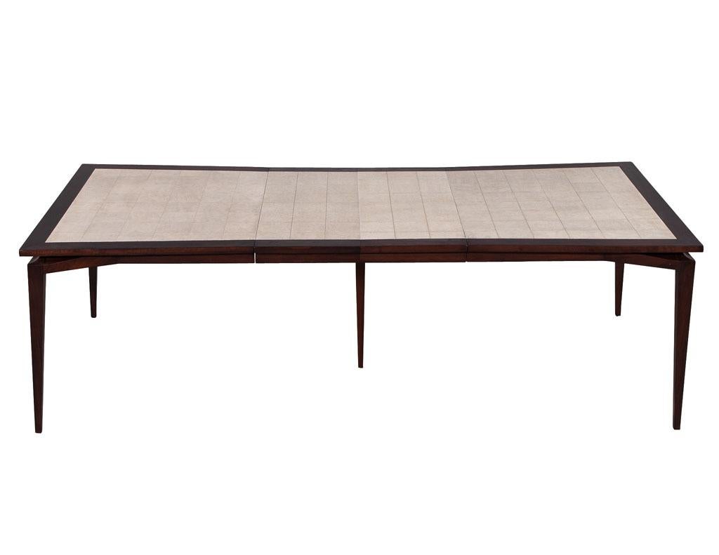 Mid-Century Modern Walnut Dining Table by Tomlinson Furniture In Excellent Condition For Sale In North York, ON