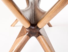 Mid Century Modern Walnut Dining Table