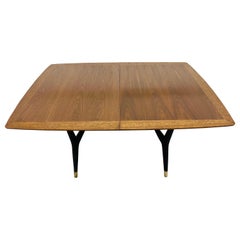 Mid-Century Modern Walnut Dining Table