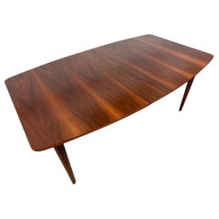 Mid-Century Modern Walnut Dining Table