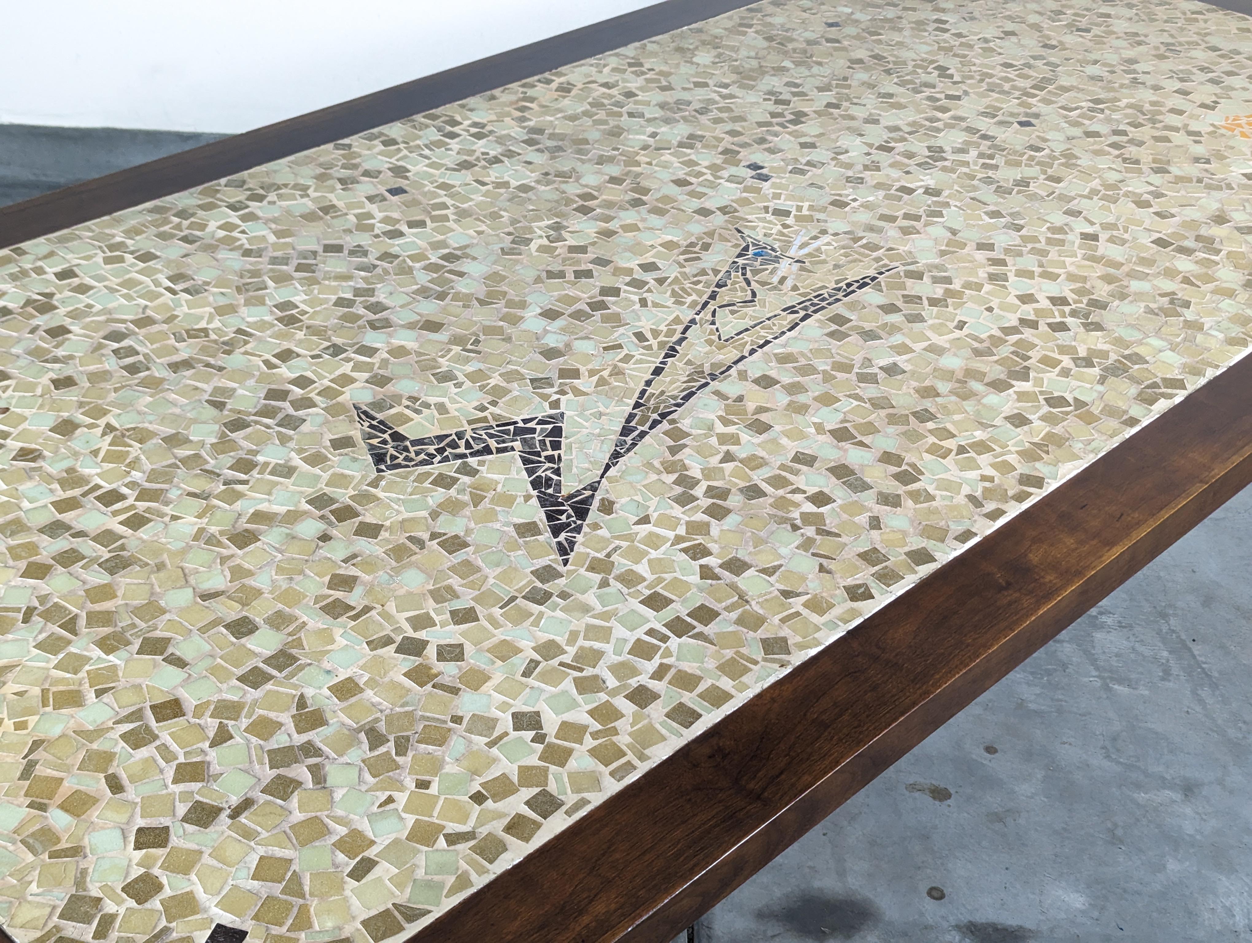 ceramic tile top dining table