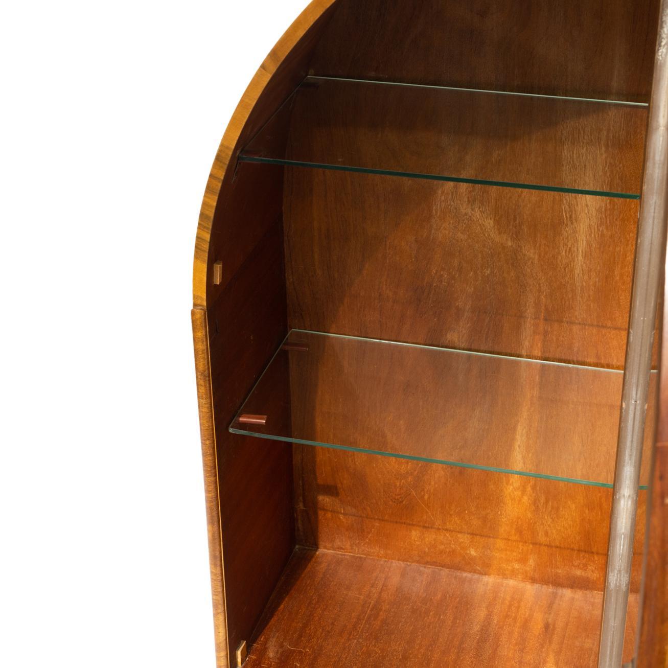 Mid-Century Modern Walnut Display Cabinet, English, 1960 11