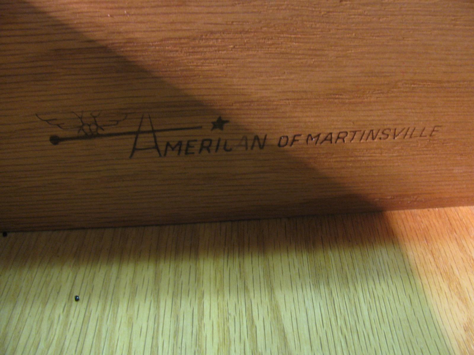 Mid-Century Modern Walnut Dresser American of Martinsville by Merton Gershun 1