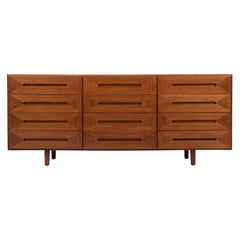 Mid-Century Modern Walnut Dresser by American of Martinsville