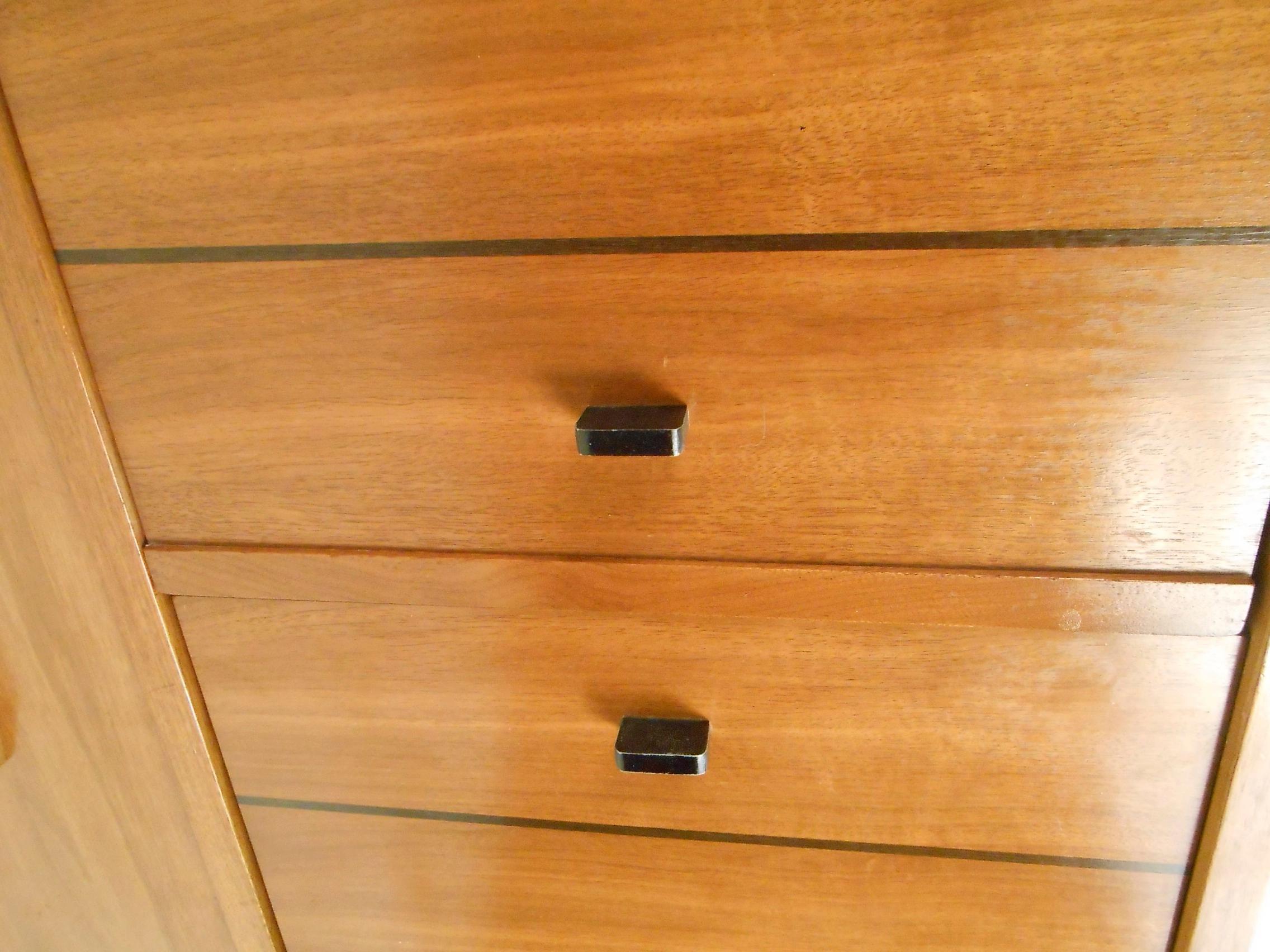 Mid-Century Modern Walnut Dresser by Coplan's 6