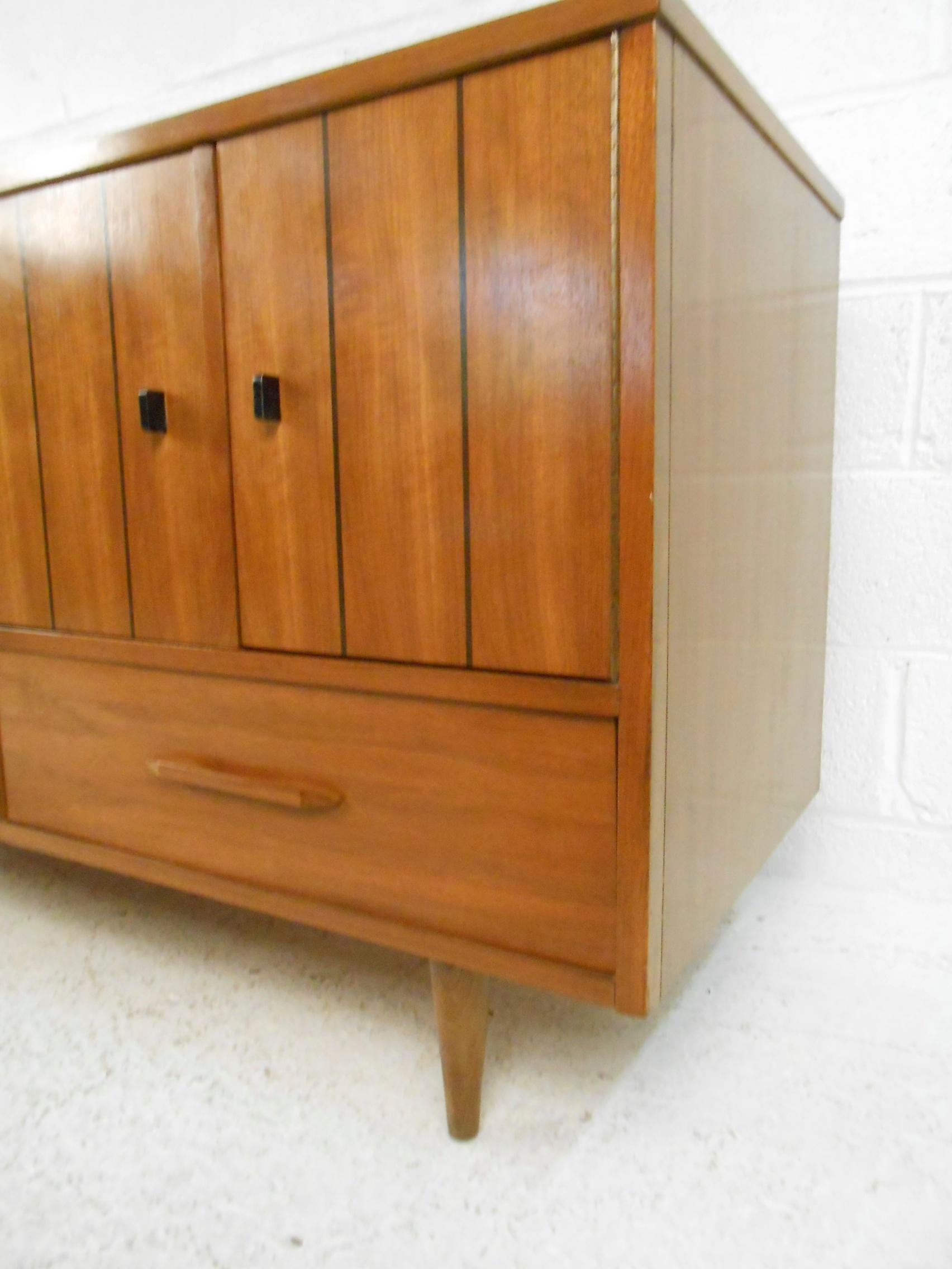 Mid-Century Modern Walnut Dresser by Coplan's 7