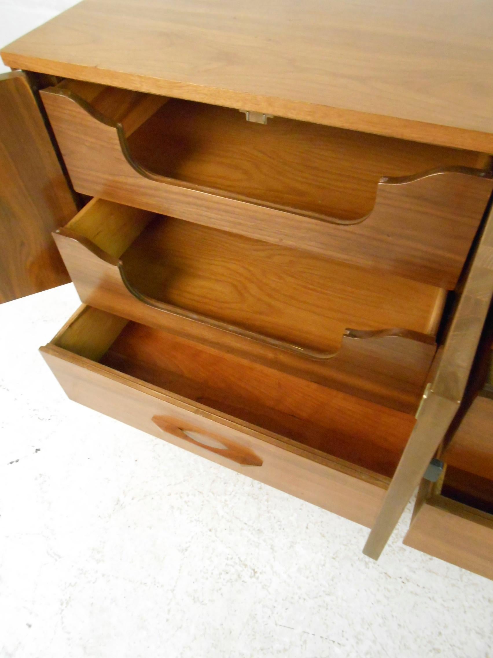 Mid-20th Century Mid-Century Modern Walnut Dresser by Coplan's