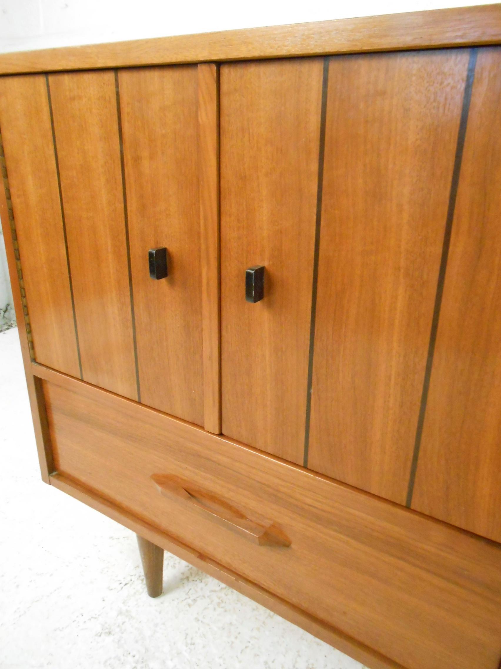 Mid-Century Modern Walnut Dresser by Coplan's 3