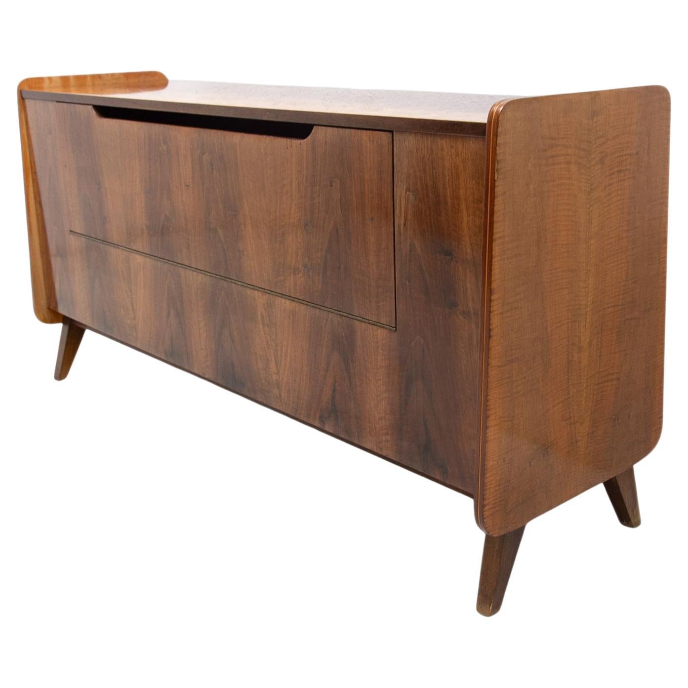 Mid-Century Modern Walnut Dresser by František Jirák, 1960's, Czechoslovakia