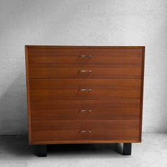 Mid-Century Modern Walnut Dresser by George Nelson for Herman Miller