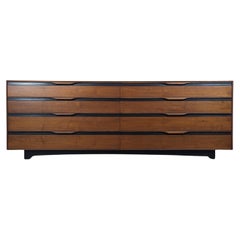 Vintage Mid Century Modern Walnut Dresser by John Kapel for Glenn Of California, c1960s