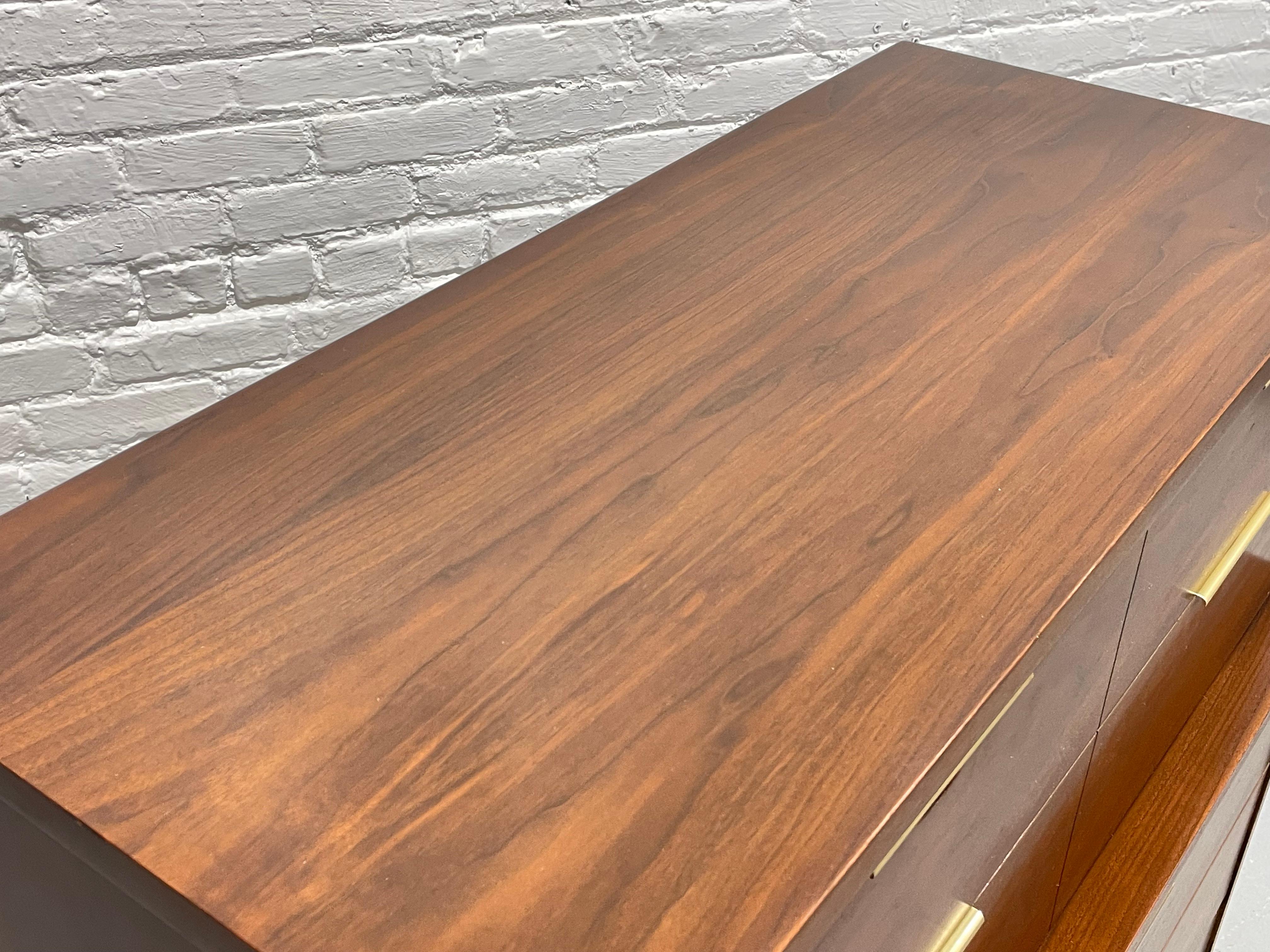 Mid Century MODERN Walnut DRESSER by Kent Coffey’s Tableau Line, c. 1960’s 9