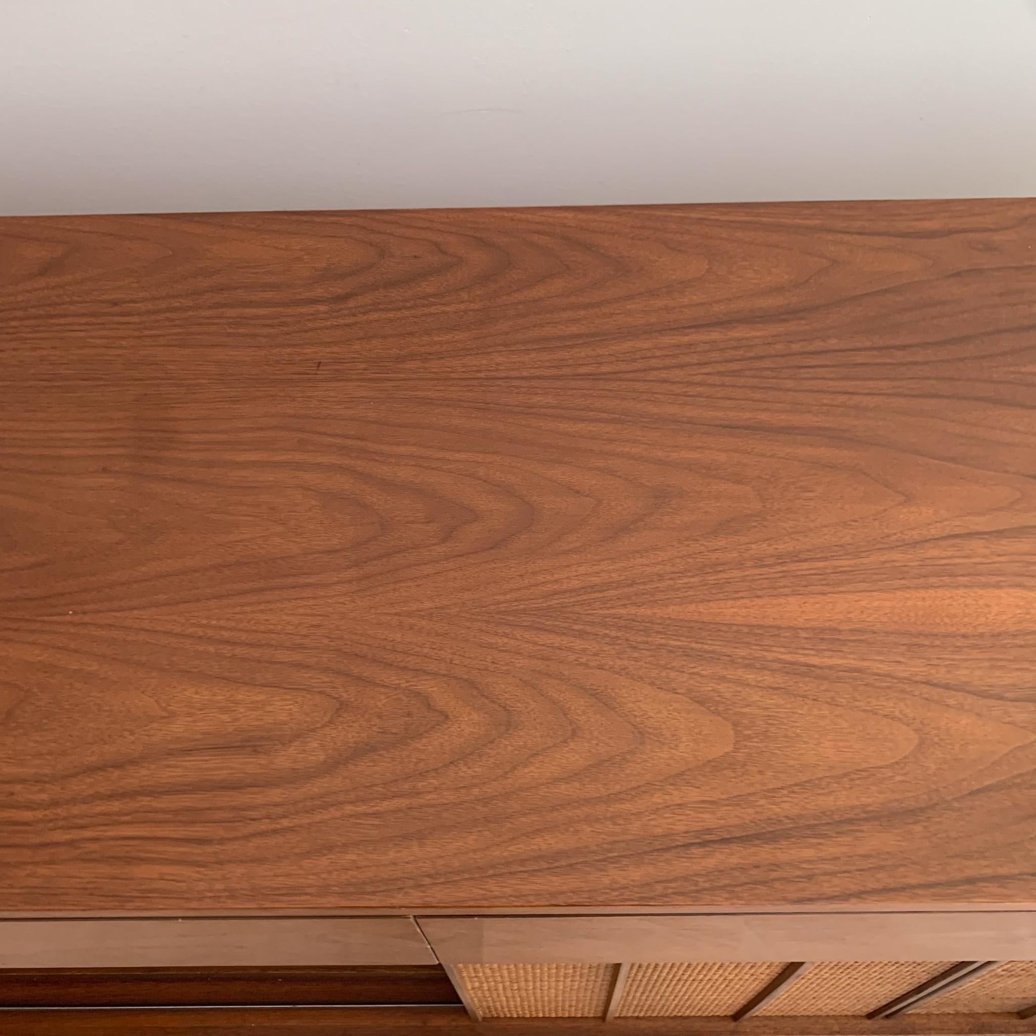 Mid-Century Modern Walnut Dresser by Mainline for Hooker Furniture 5