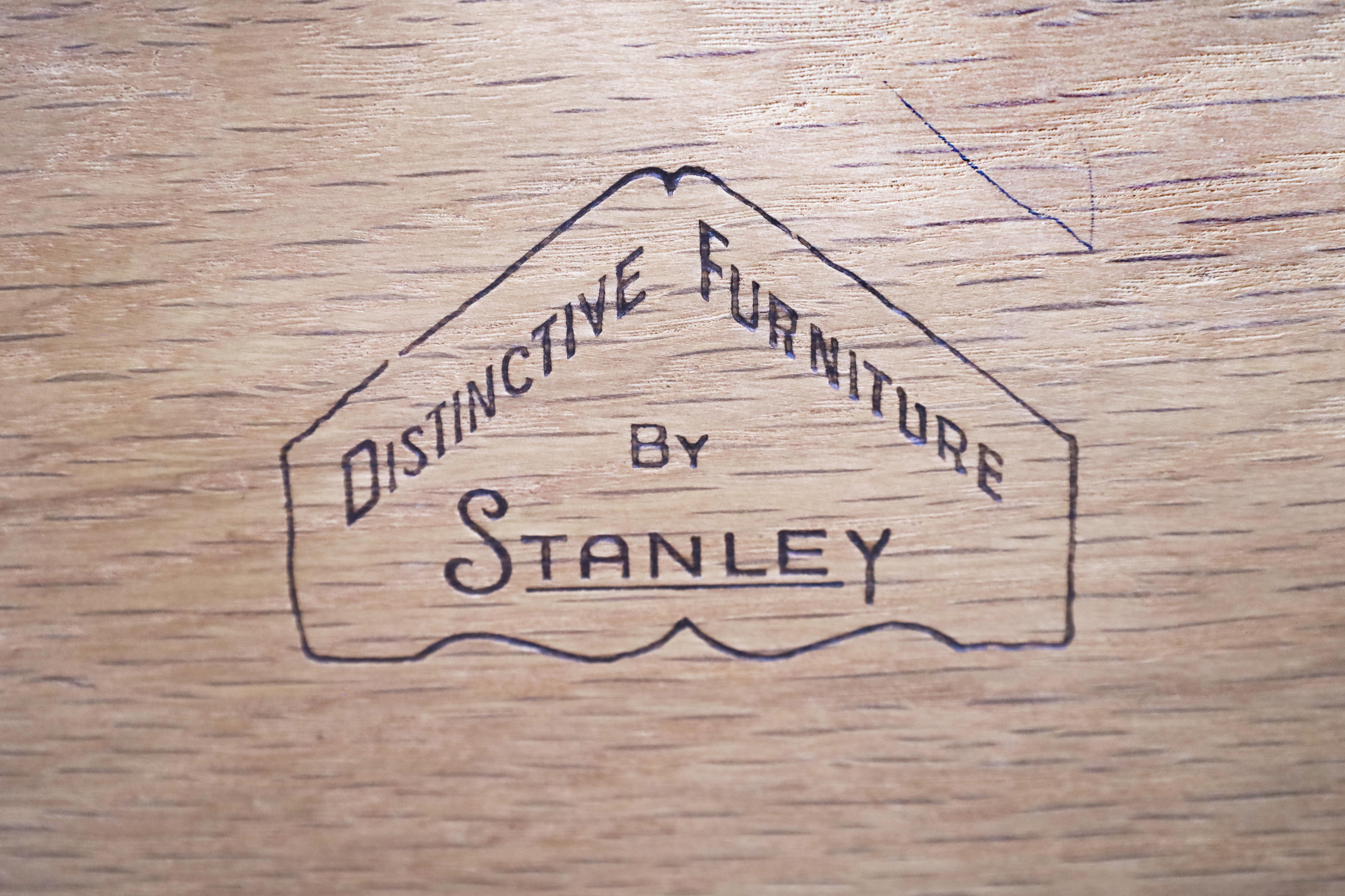 Mid-Century Modern Walnut Dresser by Stanley Furniture For Sale 1