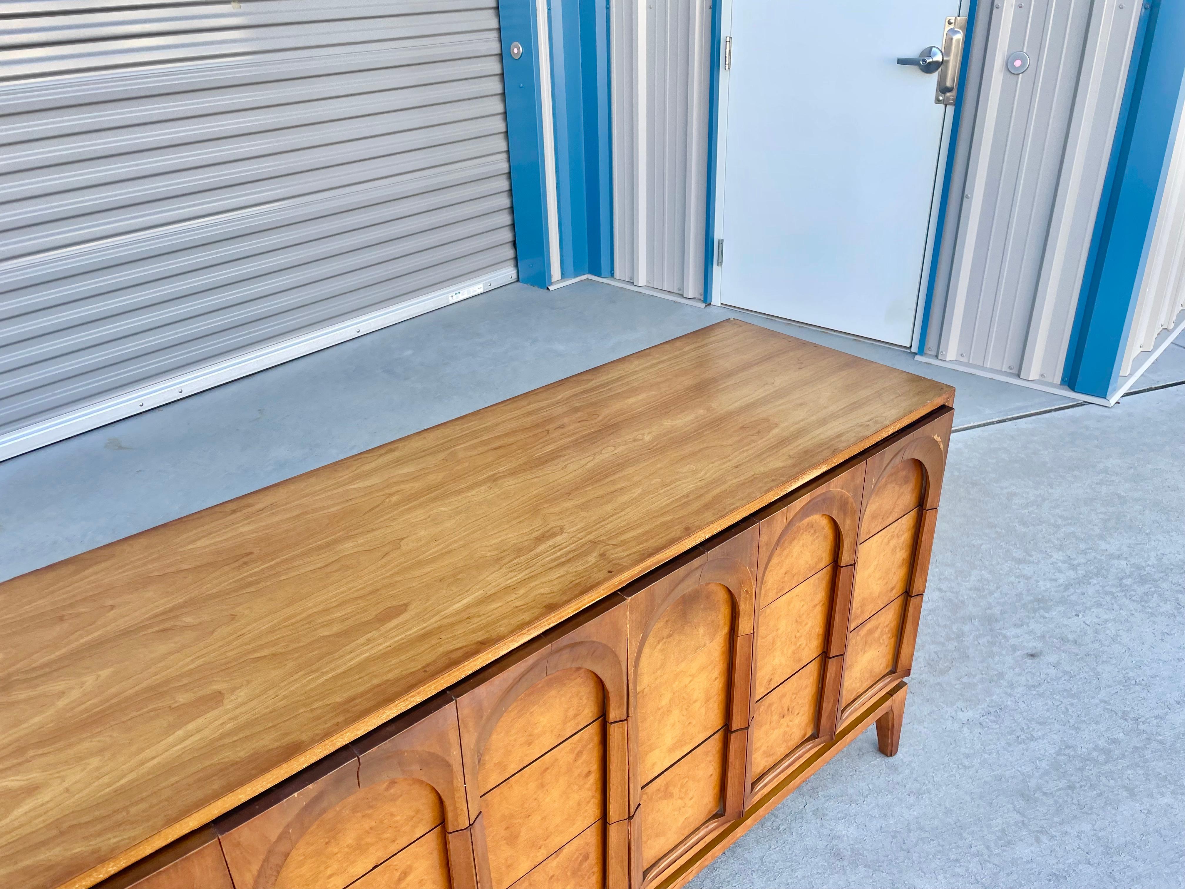 Mid Century Modern Walnut Dresser by Thomasville 3