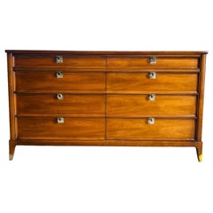 Mid-Century Modern Walnut Dresser / Credenza
