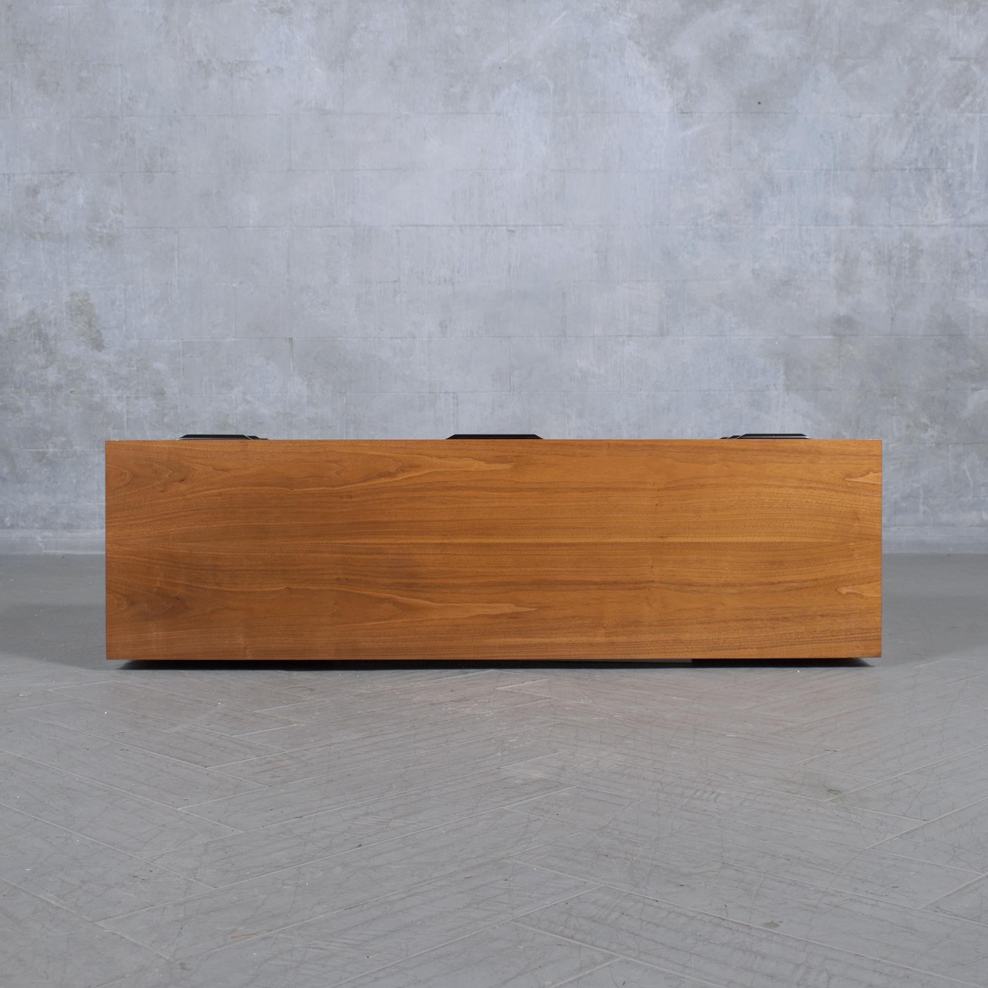 Mid-Century Modern Walnut Dresser  7