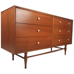 Mid-Century Modern Walnut Dresser