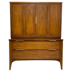 Used Mid-Century Modern Walnut Dresser / Highboy by Kent Coffey's Impact Line, 1960s